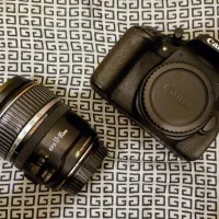 دوربین عکاسی 750d Canon با لنز 17.85 Usm کارکرده