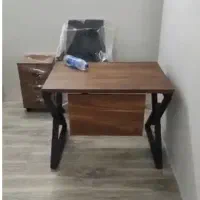 میز و صندلی و کتابخانه و نیم ست اداری|دفتر کار|ری, سرتخت|دیوار