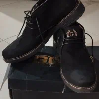 کفش نیم بوت جیر مشکی