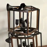 لوستر ۴شاخه و ۱شاخه