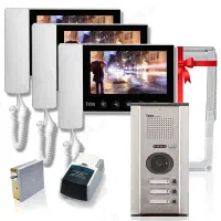 پنل و گوشی آیفون تصویری و صوتی و نصب و فروش دزدگیر