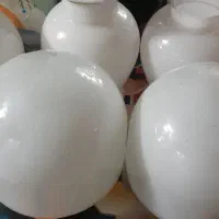 لوستر تک شاخ بزرگ فلزی طلایی افشان|لوستر و چراغ آویز|شیراز, کفترک|دیوار