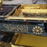 منقل حرارتی لمسی وفن دار وگازی وشعله