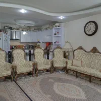 مبل استیل سلطنتی ۷ نفره شیک و سالم