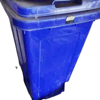 ۲عددسطل زباله  چرخ دار