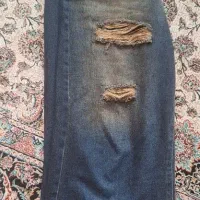 شلوار واید رنگ مکانیکی