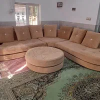 مبل ال هفت نفره با بهترین پارچه ترک