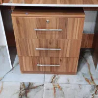 ست میز تحریر و کتابخانه صندلی دراور به صورت جدا|کتابخانه، شلف، قفسه‌های دیواری|قم, نیروگاه|دیوار