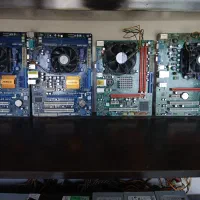 مادربرد ddr3 با فن و cpu