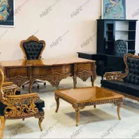 مبلمان اداری تاتلیس میز مدیریت کلاسیک باضمانت کتبی|دفتر کار|تهران, فاطمی|دیوار