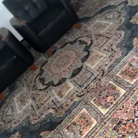 فرش حوض نقره مشهدتراکم  بالا کاملا نخ
