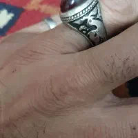 انگشتر نقره اصل با نگین قدیمی|کلکسیون اشیاء عتیقه|صدرا-فارس, فاز ۱|دیوار