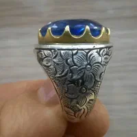 انگشتر نقره توپاز