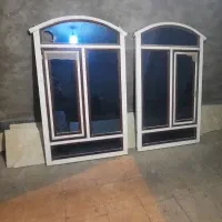 دو عدد پنجره آلمینیومی فروشی