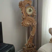 ساعت زمینی چوبی