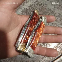 چاقوست کهربااستادرحیم کریم شعبانی کارددسته عقاب