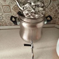 کتری چهار لیتری استیل نو لیتون با قوری|قوری، کتری، قهوه‌ساز دستی|تهران, شهرک ولیعصر شمالی|دیوار