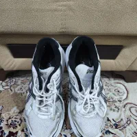 کتونی آسیکس GEL سفید چرم و توری سایز 44