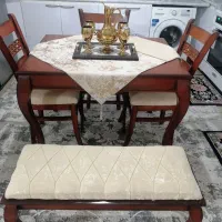 سرویس مبل 8نفره چستر با میز نهار خوری 6نفره|مبلمان خانگی و میز عسلی|تربت‌حیدریه, منصوریه|دیوار