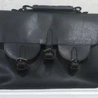 کیف چرم مشکی