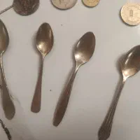 قاشق برنجی|کلکسیون اشیاء عتیقه|مشهد, کارمندان دوم|دیوار