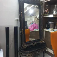 آینه قدی بزرگ با ساعت و شمعدان|آینه|تهران, بریانک|دیوار
