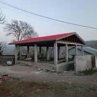 سقف شیروانی آردواز آلاچیق سردری نما لمبه