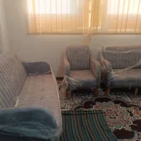 مبل7نفر با میزوگل میز کاملا نو هنوز استفاده نشده|مبلمان خانگی و میز عسلی|شیراز, معالی‌آباد|دیوار