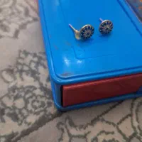 گوشواره میخی طرح چشم نظر