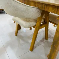 نهار خوری دو تیکه ای مبلمان دهدار|میز و صندلی غذاخوری|بندر کنگان, |دیوار