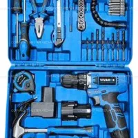 کیت کامل دریل شارژی 12 ولت 40 پارچه ویوارکس