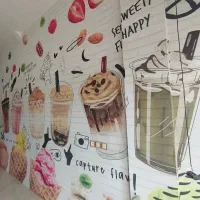 نصاب کاغذ دیواری ورنگ کاری ماربل شیت ترمووال|خدمات پیشه و مهارت|نورآباد, |دیوار