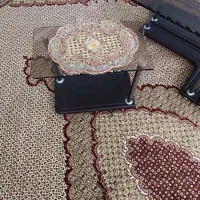 مبل راحتی و جلو مبلی|مبلمان خانگی و میز عسلی|نمین, |دیوار