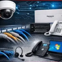 نصب و راه‌اندازی دوربین، شبکه و ویپ تخصصی