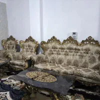 مبل استیل ۹ نفره سلطنتی|مبلمان خانگی و میز عسلی|تهران, کوی بیمه|دیوار