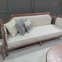 مبل نیو کلاسیک مدل کاجی ۷نفره با میز|مبلمان خانگی و میز عسلی|شاندیز, |دیوار