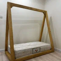 تخت مدل خونه کودک و تشک|تخت و صندلی بچه|کرج, کوی امامیه|دیوار