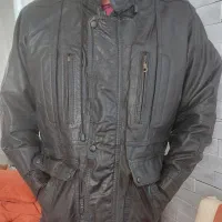 کاپشن چرم مردانه اصل|لباس|آستانه اشرفیه, |دیوار