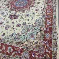 (فرش حق زاده)جفت فرش۶متری۴۰رج علیا گل ابریشم|فرش|تبریز, |دیوار