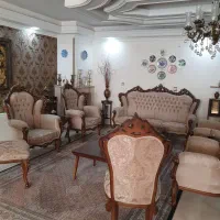 مبل استیل ۹ نفره خاص با ناهارخوری