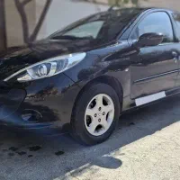 207مشکی مدل 400|خودرو سواری و وانت|شیراز, شهرک ولیعصر|دیوار