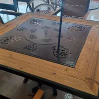 میز و صندلی آتشدان باغ ویلا آتشکده گازی مدل پرشین|مبلمان خانگی و میز عسلی|چهارباغ, |دیوار