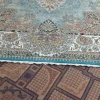 قالی فیروزه ای دوعدد|فرش|ملایر, |دیوار