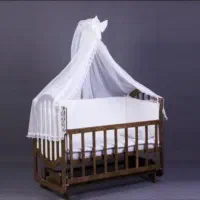 گهواره چوبی/تخت کنار مادر|اسباب و اثاث بچه|اصفهان, شیخ اشراق|دیوار