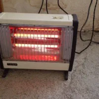 بخاری کرسی برقی چرخشی ژاپنی آلمانی قدیمی عتیقه