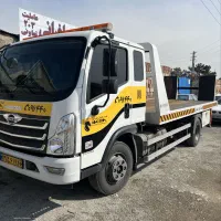 جرثقیل یدکش خودروبر در سیاهکل