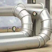 فنی کار  نصب لوله تهویه صنعتی خانگی