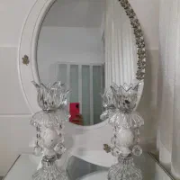 آینه شمعدان|صنایع دستی و سایر لوازم تزئینی|مشکین‌دشت, |دیوار