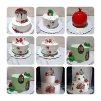 کیک تولد و یلدایی ،باکس کیک خواستگاری