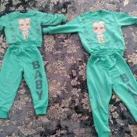 دو دست بلوزوشلوار دخترانە .سایز ۲سال تا ۶ سال